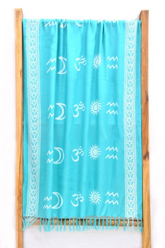 Zodiac Aquarius Scarf