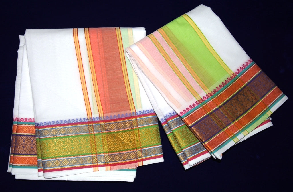 Big on sale border dhoti