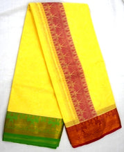 Load image into Gallery viewer, Jaquard Big Fancy Border Dhoti Dupatta Set