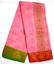 Load image into Gallery viewer, Jaquard Big Fancy Border Dhoti Dupatta Set