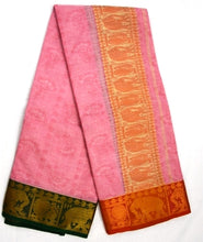 Load image into Gallery viewer, Jaquard Big Fancy Border Dhoti Dupatta Set