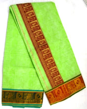 Load image into Gallery viewer, Jaquard Big Fancy Border Dhoti Dupatta Set