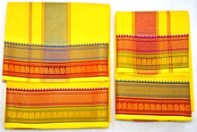 Load image into Gallery viewer, Fancy Border Colored Dhoti Dupatta Set