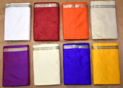 Pure Silk Dhoti Dupatta Set