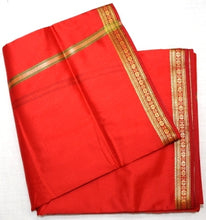 Load image into Gallery viewer, Art Silk Rudraksha Border Dhoti Dupatta Set