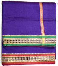 Load image into Gallery viewer, Art Silk Ganga Jamuna Border Set