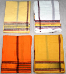 Churi Border Dhoti Dupatta Set