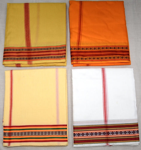 Rudraksha Fancy Border Dhoti Dupatta Set