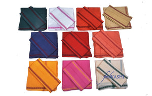 Rudraksha Border Dhoti Dupatta Set